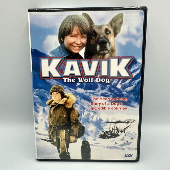 Kavik The Wolf Dog Heartwarming Story Of A Dogs Journey Full Frame Format DVD - Picture 1 of 3